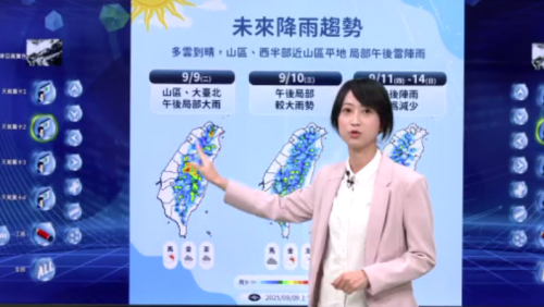 部份地區高溫超過36度 各地過晝摔雷公雨