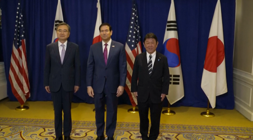 UN大會召開進前 盧比歐會見日本.南韓外長