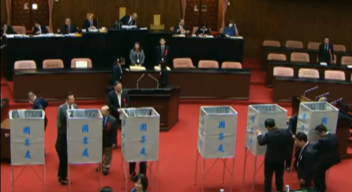 立院今日開議 進行監察委員人事同意權投票