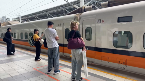 高鐵臺南站有旅客跋落月台 部份車幫慢分