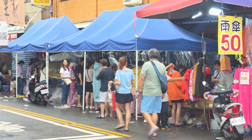 嘉義民雄大士爺文化祭 雨傘擔是特殊景緻