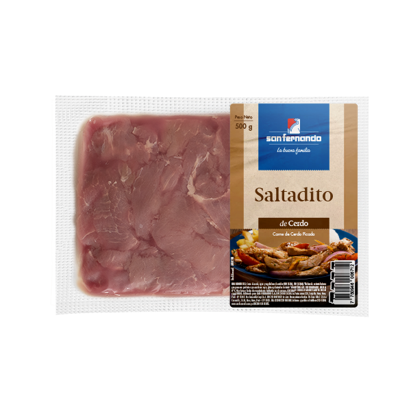 Saltadito de cerdo x 500 Gr.