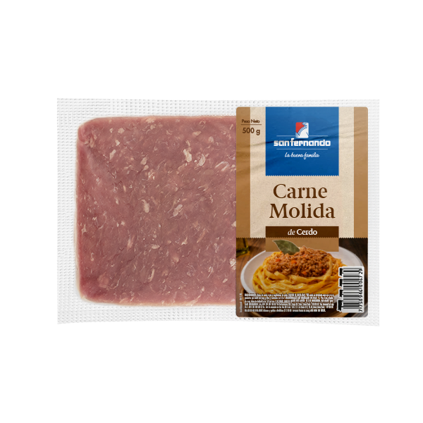 Carne molida de cerdo x 500 Gr.