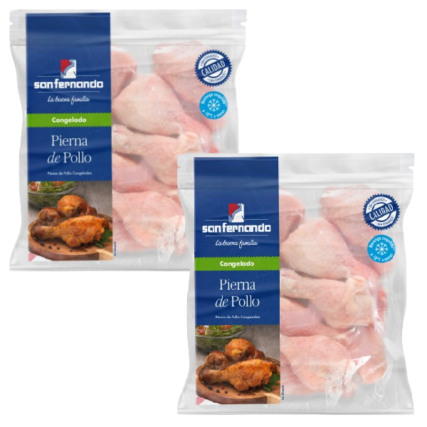 Pack Pierna de Pollo Congelado