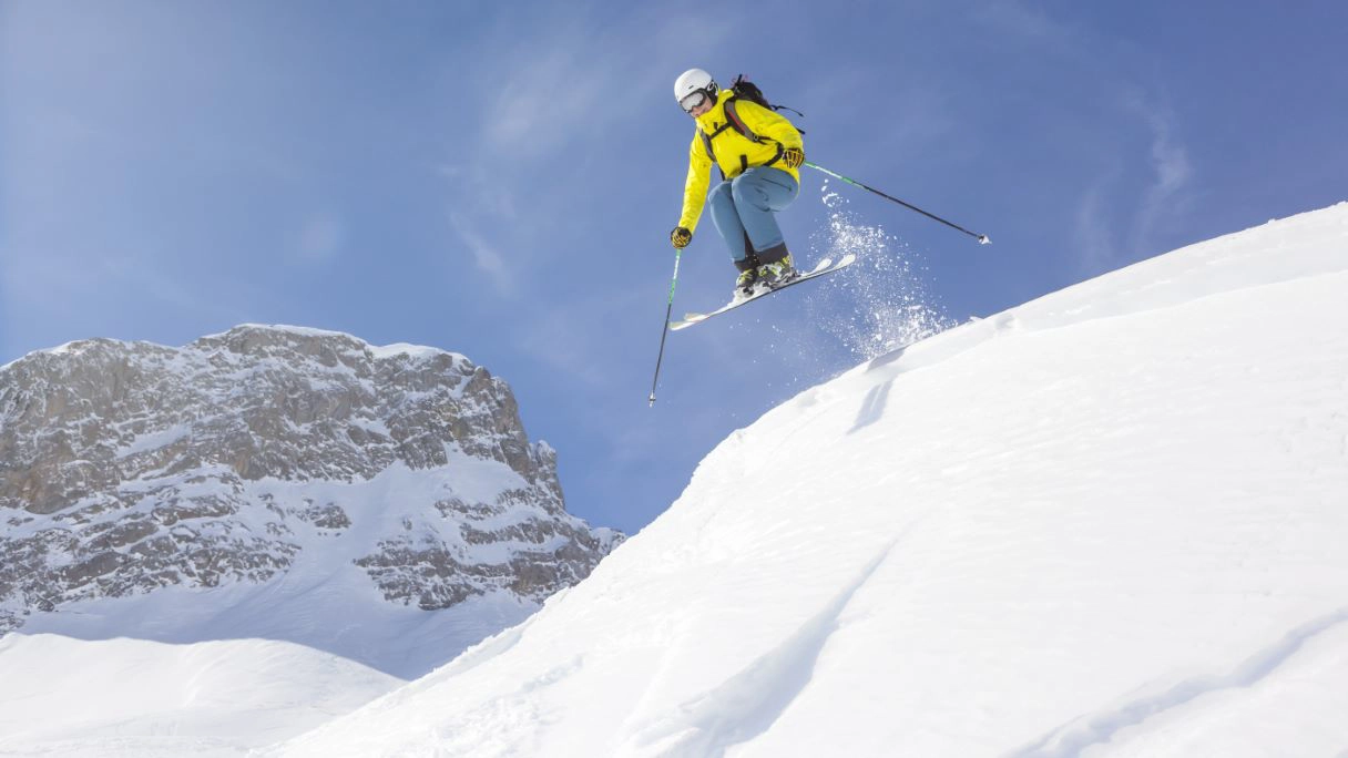 Skiing and snowboarding
