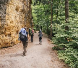 Trekking in The Elbe Sandstone Mountains