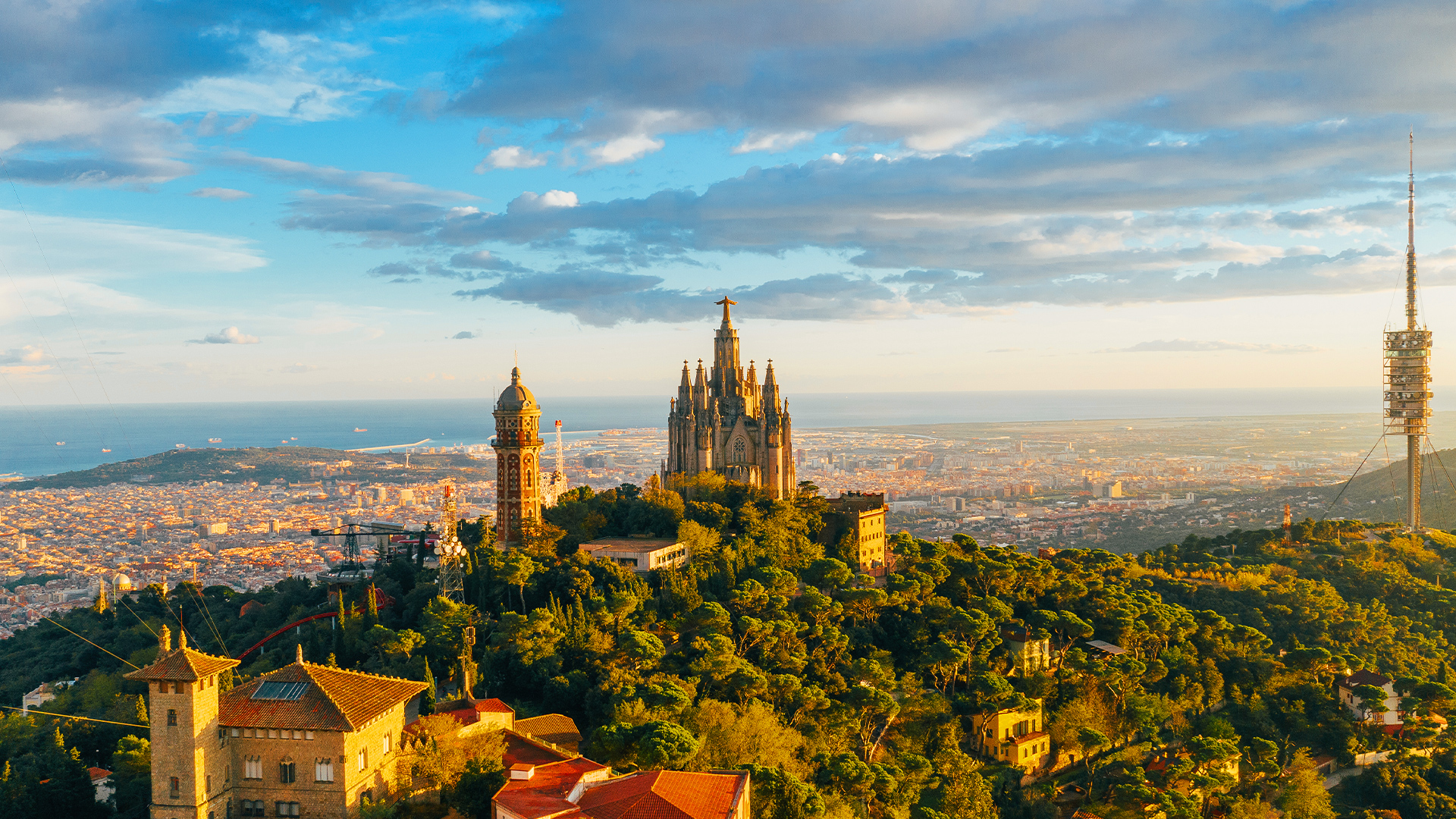 Barselona Tibidabo Tepesi