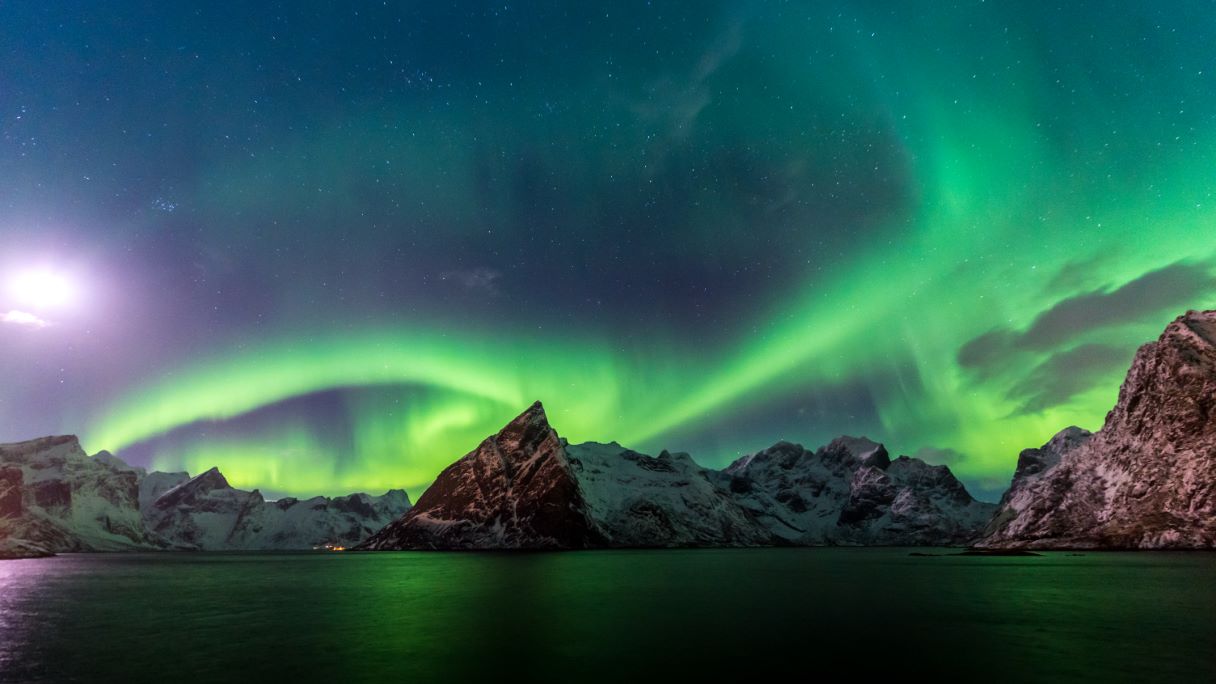 Aurora Boreal en Noruega  Seyahat fotoğrafçılığı, Lofoten, Norveç