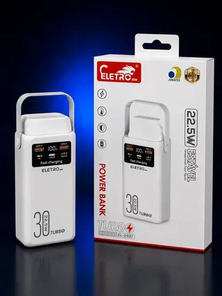Powerbank 30000Mah Eletromex