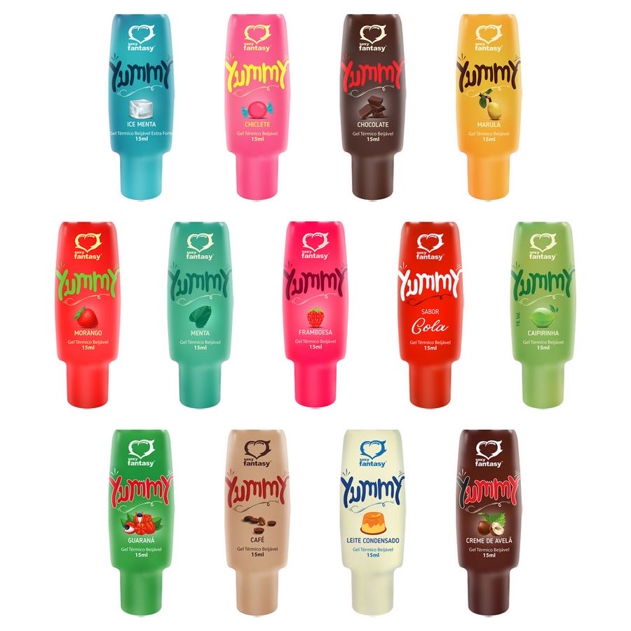 Gel Yummy Térmico Beijável 15ml