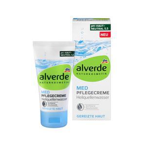 picture of Alverde Naturkosmetik MED Pflegecreme Heilquellenwasser