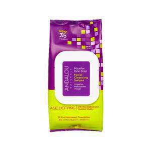 picture of Andalou Naturals Age Defying Micellar Facial Swipes