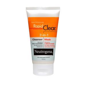 picture of Neutrogena Rapid Clear 2-in-1 Cleanser Mask