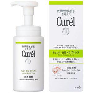 picture of Curel Sebum Trouble Care Foam Facial Refreshment