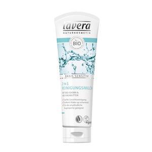 picture of Lavera Naturkosmetik Basis Sensitiv Reinigungsmilch 2in1