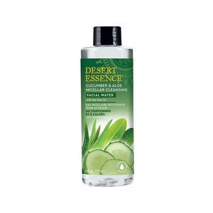 picture of Desert Essence Cucumber & Aloe Micellar Facial Cleansing Water with Tea Tree Oil