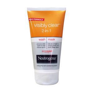 picture of Neutrogena Neutrogena Visibly Clear 2 in 1 Wash and Mask