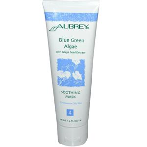 picture of Aubrey Organics Blue Green Algae with Grape Seed Extract Soothing Mask, for CombinationOily Skin