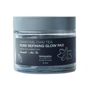 picture of Whamisa by Glow Studio Charcoal Chai Tea Pore Refining Glow Pad