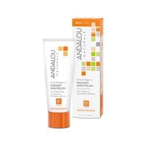 picture of Andalou Naturals Brightening Chia Omega + C Radiant Skin Polish