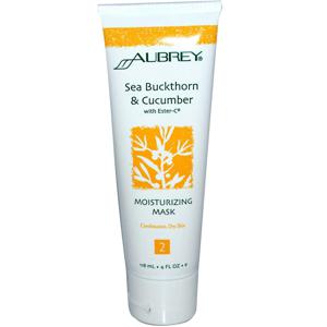 picture of Aubrey Organics Sea Buckthorn & Cucumber with Ester-C Moisturizing Mask, for CombinationDry Skin