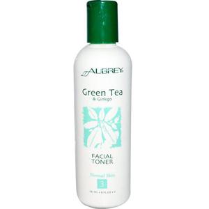 picture of Aubrey Organics Green Tea & Ginkgo Facial Toner, for Normal Skin