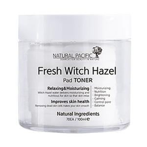 picture of Natural Pacific Fresh Witch Hazel Pad Toner