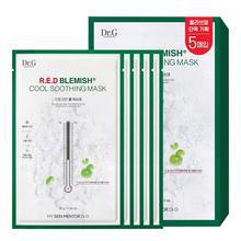 picture of DR.G Red Blemish Cool Soothing Mask 5 Sheets
