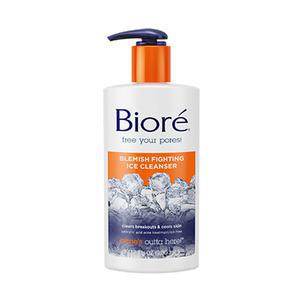 picture of Biore Complexion Clearing Blemish Fighting Ice Cleanser