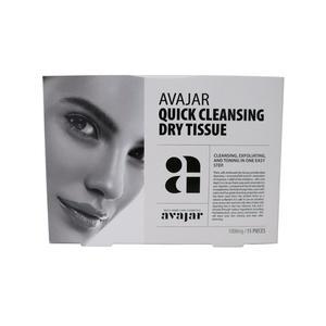 picture of Avajar Quick Cleansing Dry Tissue