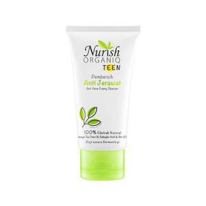picture of Nurish Organiq Teen Anti Acne Foamy Cleanser