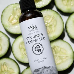 picture of V&M Naturals Cucumber + Guava Leaf Skin Clearing Toner