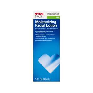 picture of CVS health PM Moisturizing Facial Lotion For Normal to Dry Skin
