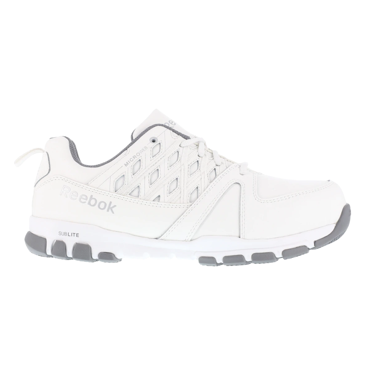 Reebok® Women's Sublite Work Steel Toe *WHITE*