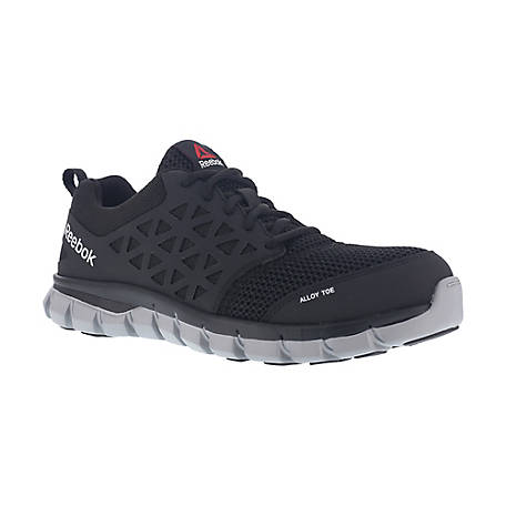 Reebok® Men's Sublite Cushion Work Alloy Toe *BLACK*