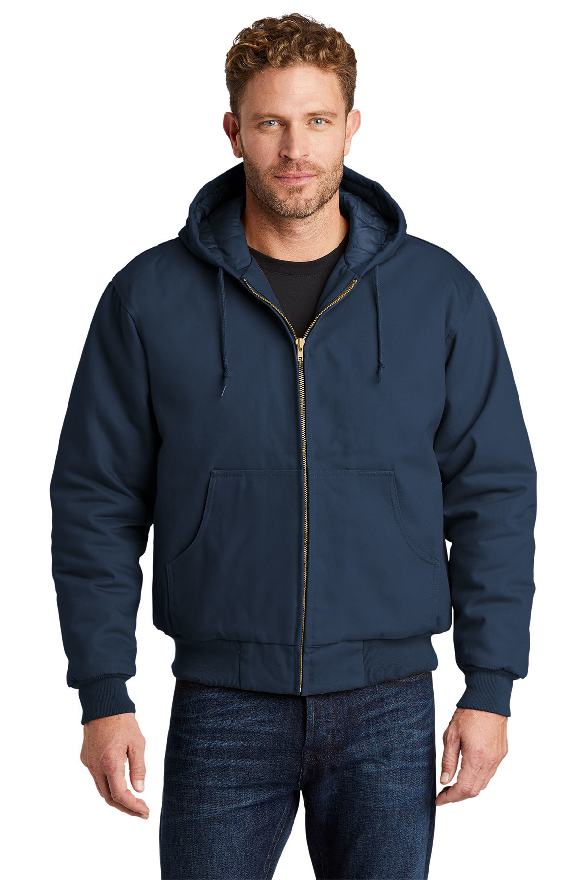 CornerStone® - Duck Cloth Hooded Work Jacket