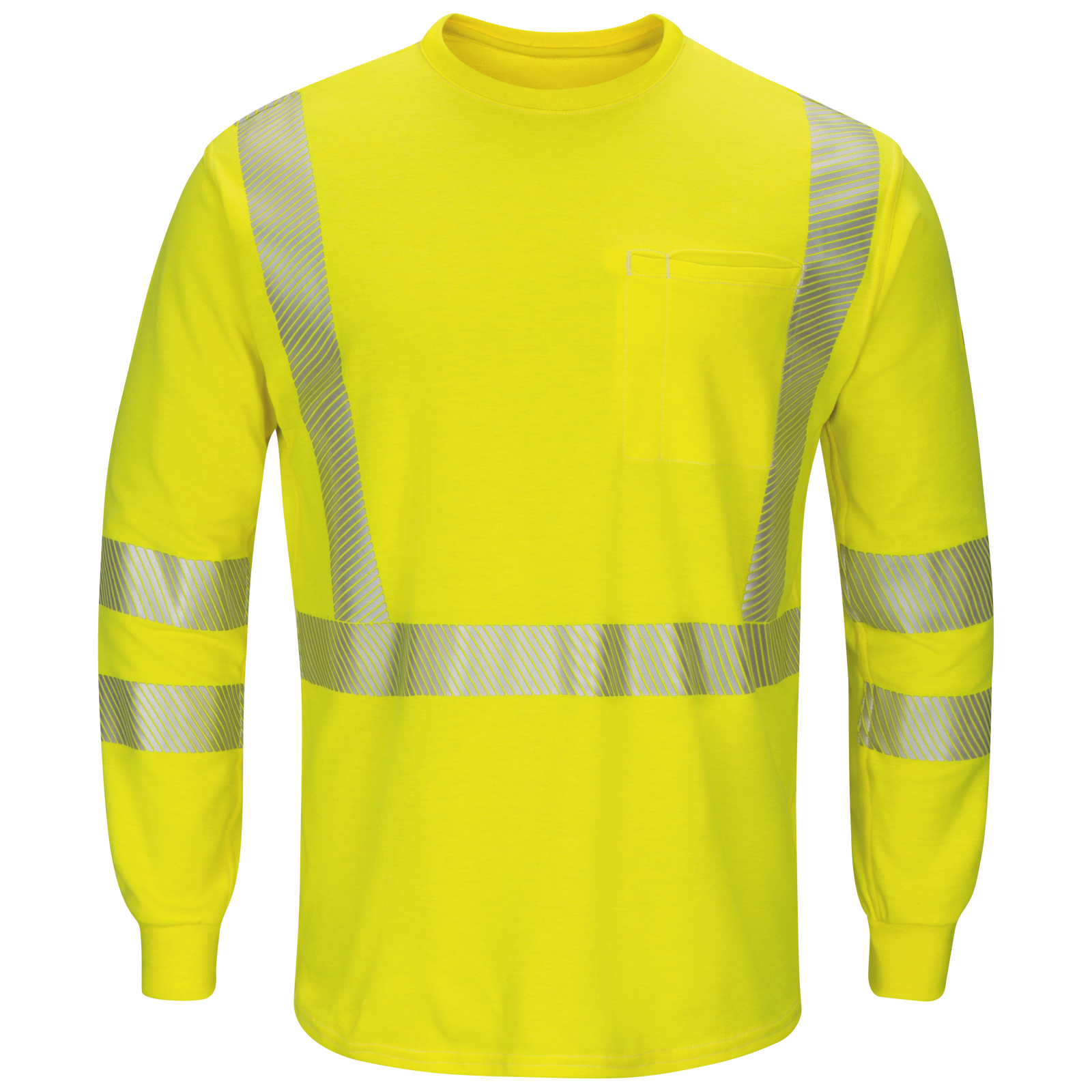 Men's Lightweight FR Hi-Visibility Long Sleeve T-Shirt