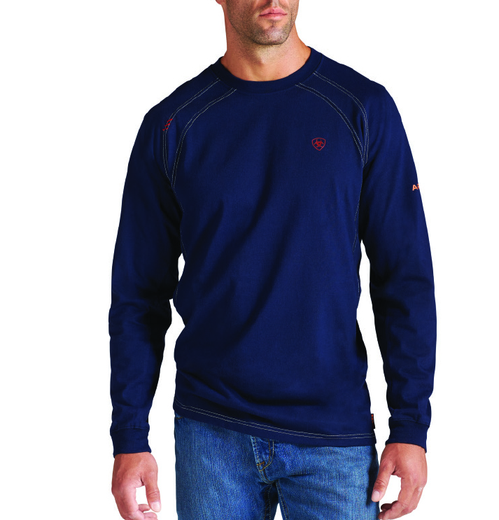 Ariat Men's FR Long-Sleeve Crew T-Shirt