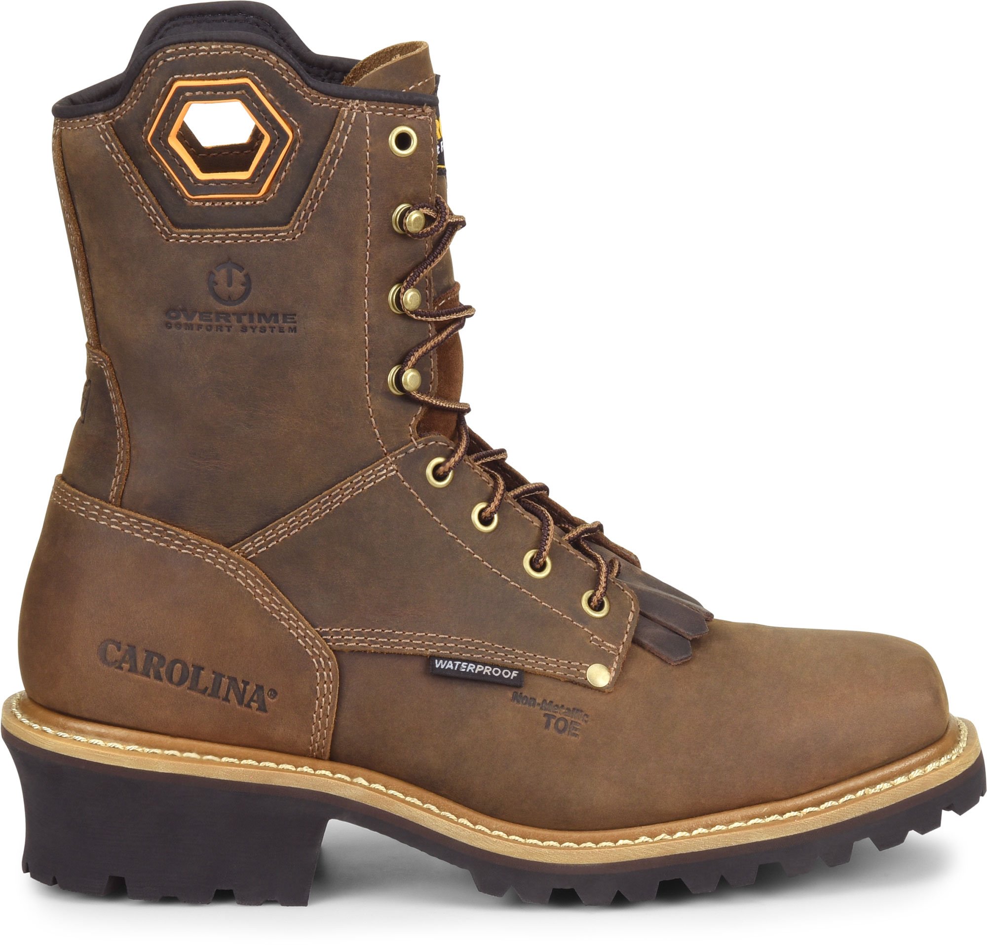 Carolina® COPPICE Men’s 8” Waterproof Comp Toe Square Toe Logger