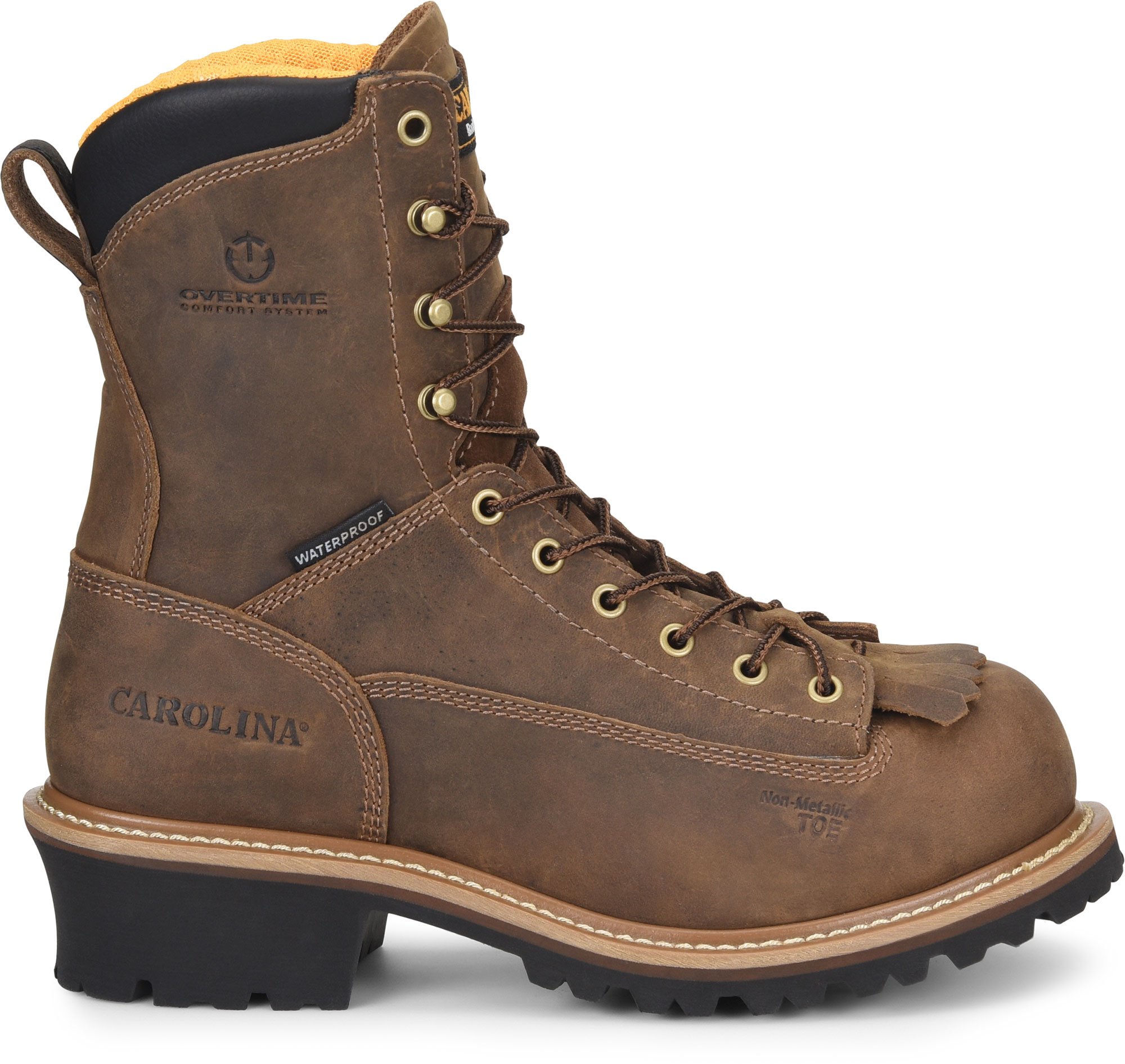 Carolina DRILLER Men’s 8” Lace-to-Toe Waterproof Composite Toe Logger