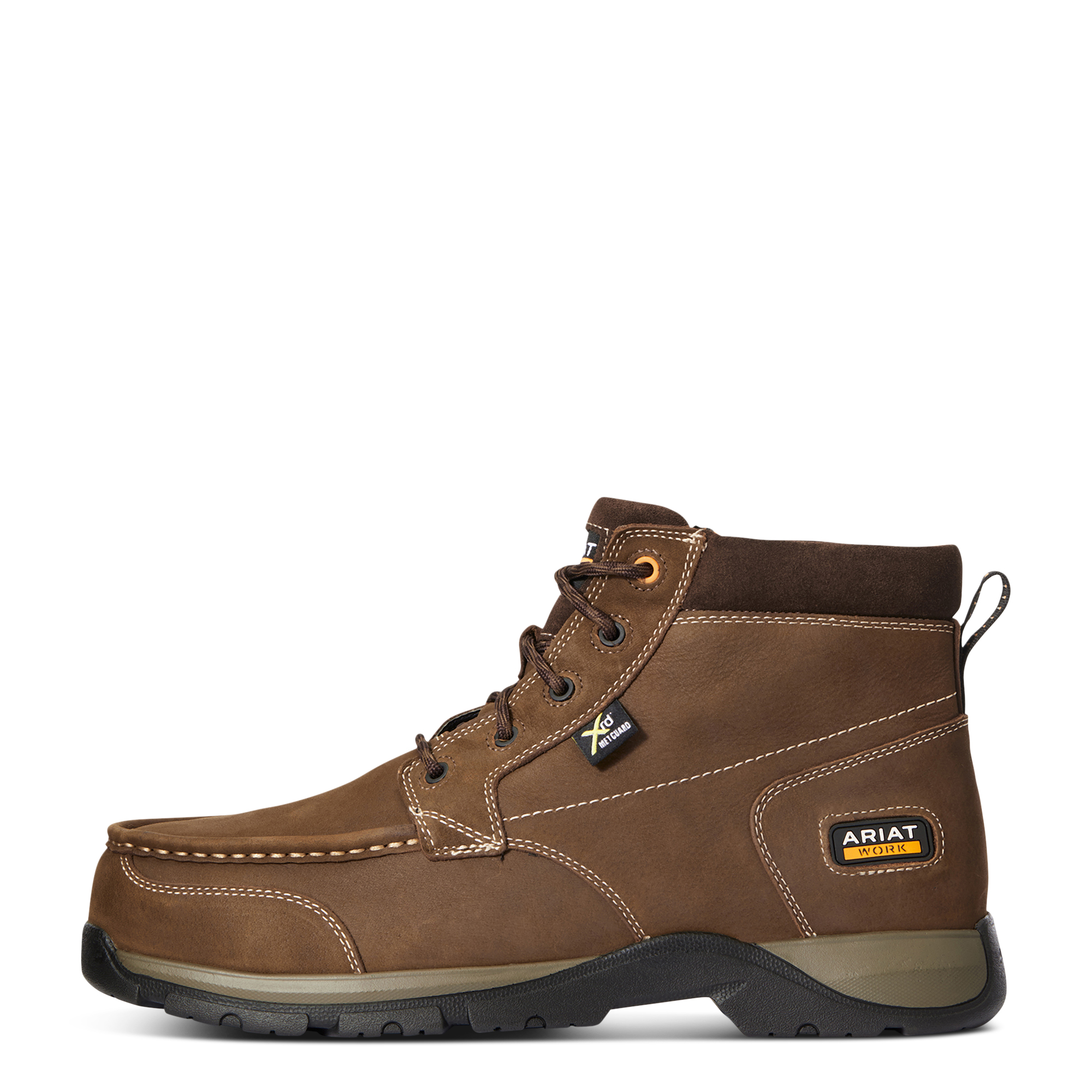 Men's KEEN Utility Milwaukee Waterproof Steel-Toe Boot Brown Image