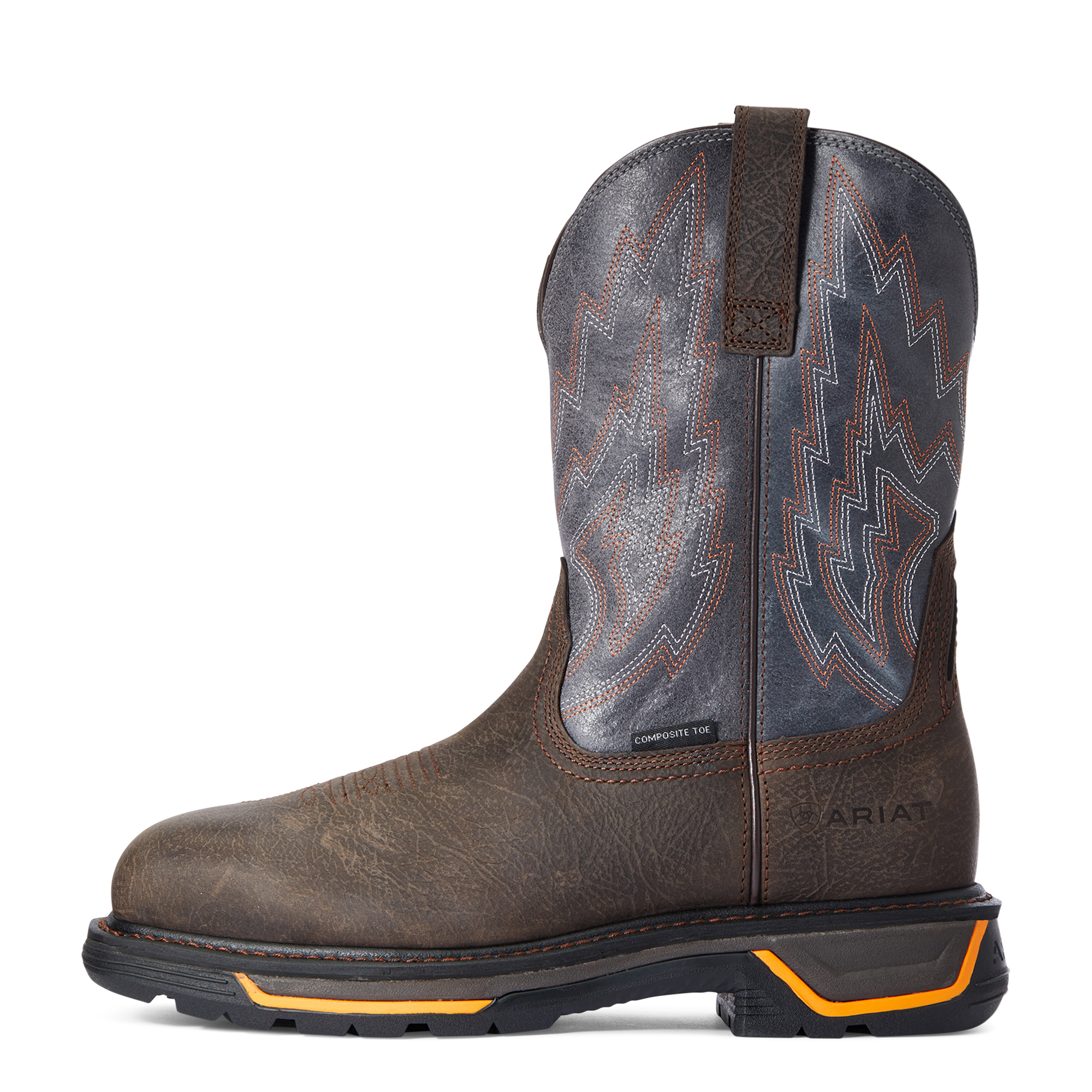 Ariat® Men's Big Rig Composite Toe Work Boot (IRON COFEE)