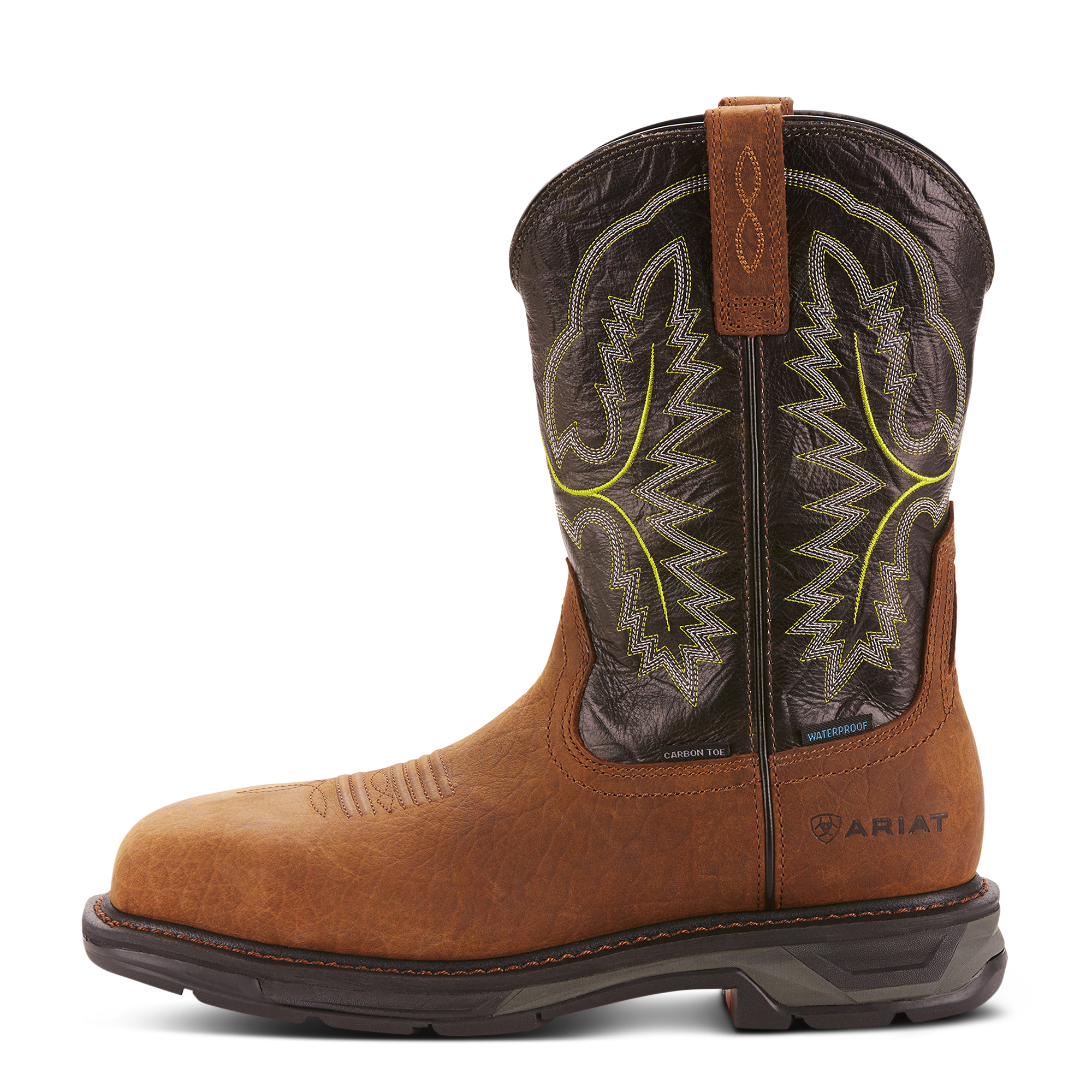 ARIAT® Men's WorkHog XT Waterproof Carbon Toe Work Boot (TUMBLED BARK)