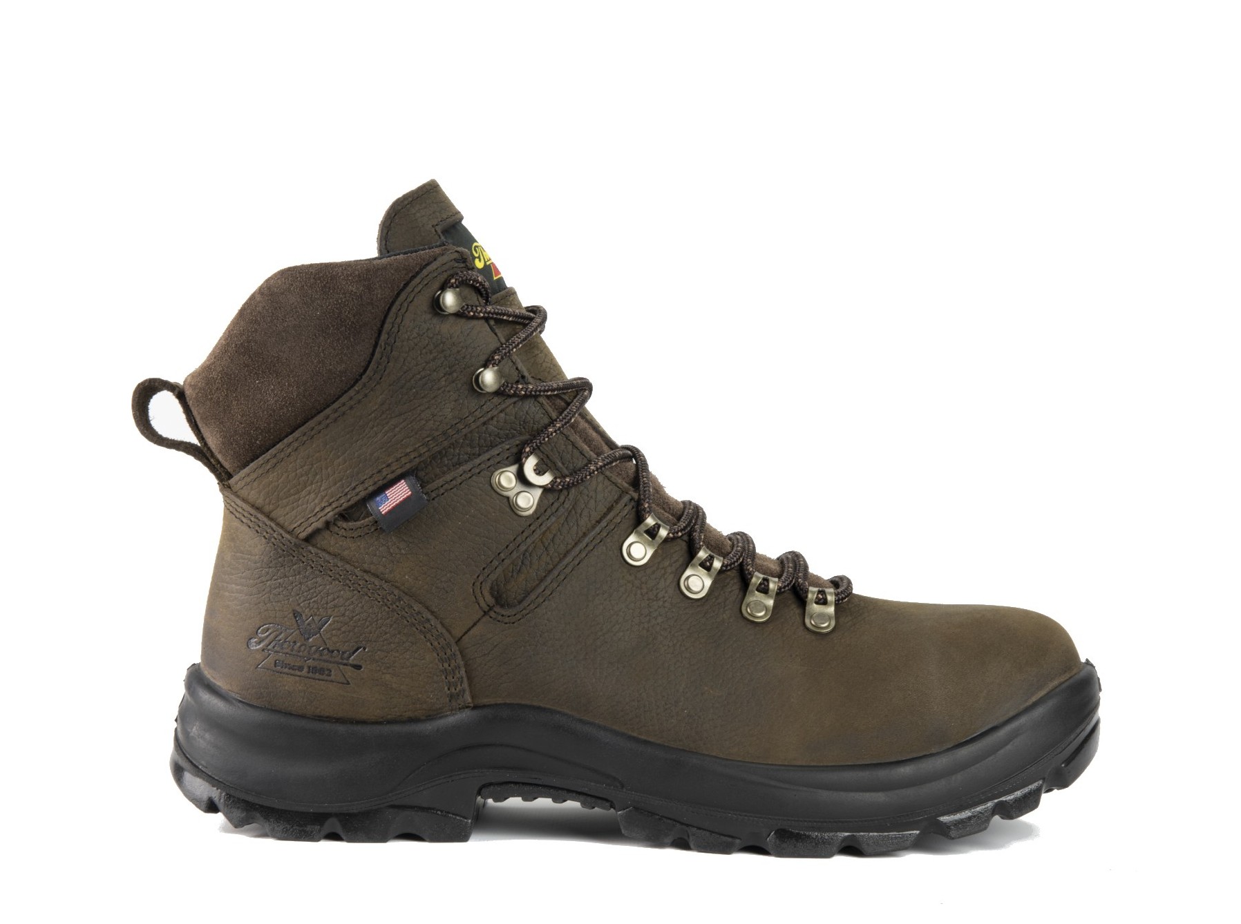 THOROGOOD® AMERICAN UNION SERIES – WATERPROOF – 6″ BROWN WORK BOOT