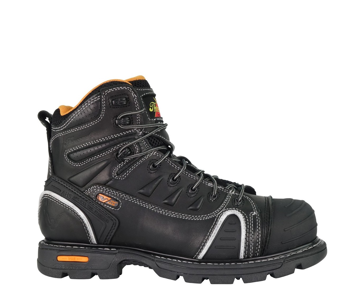 THOROGOOD® GEN-FLEX2® SERIES – 6″ BLACK COMPOSITE SAFETY TOE