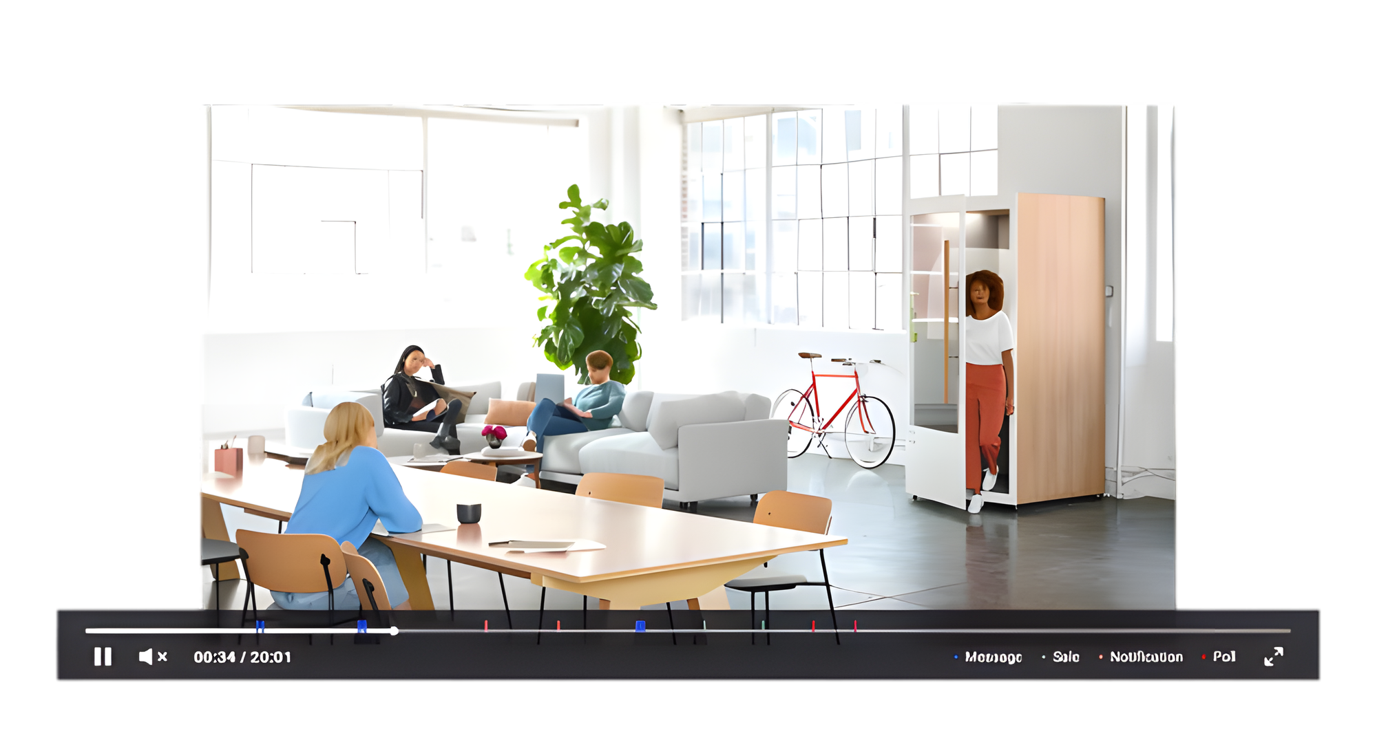Webinar events setup