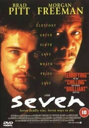 Seven Action Adventure DVD Region 2 Entertainment In Video 1999 David Fincher