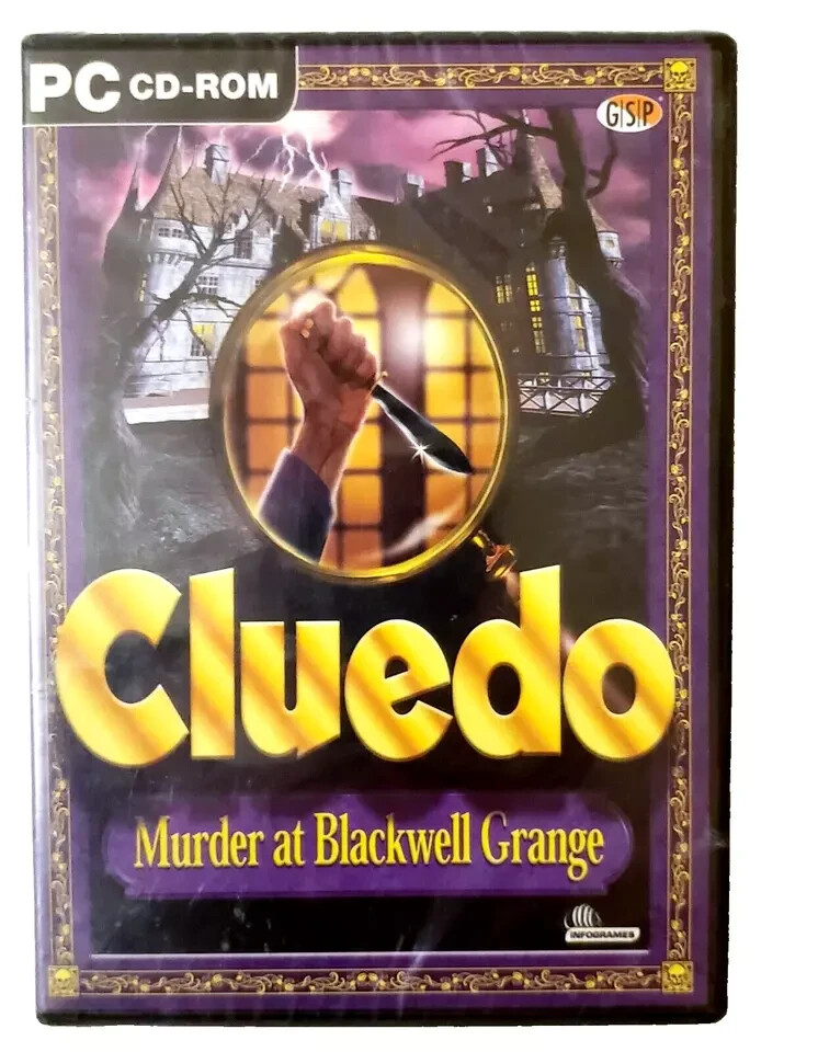Cluedo Murder At Blackwell Grange Hidden Object Detective Game PC 2003