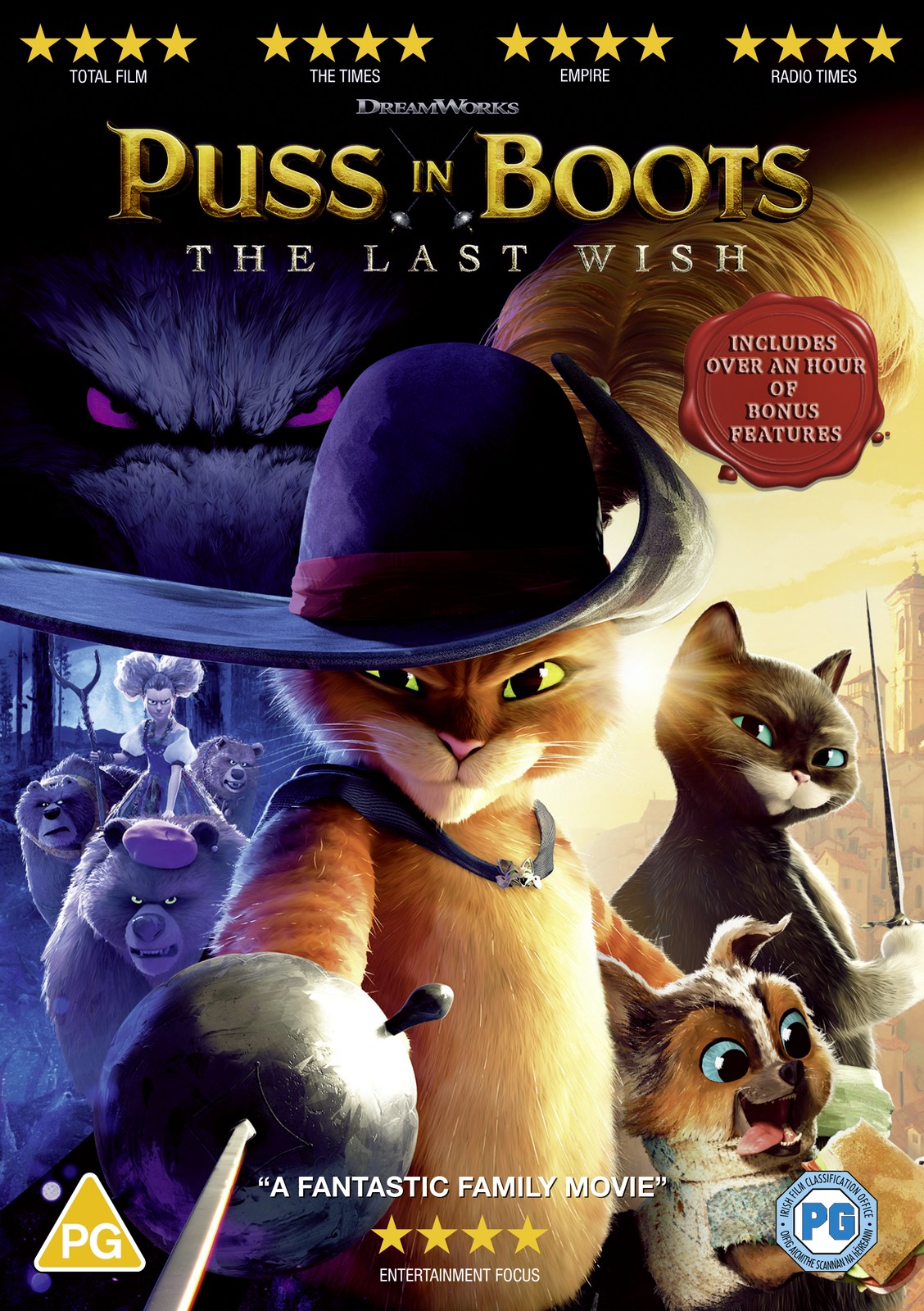Puss In Boots: The Last Wish Television Film (Children's/YA)|Animated Films DVD