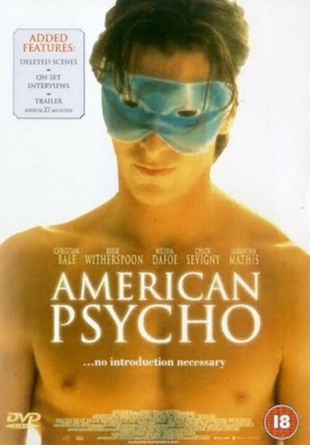 American Psycho Drama DVD Region 2 Entertainment In Video 2000 Mary Harron
